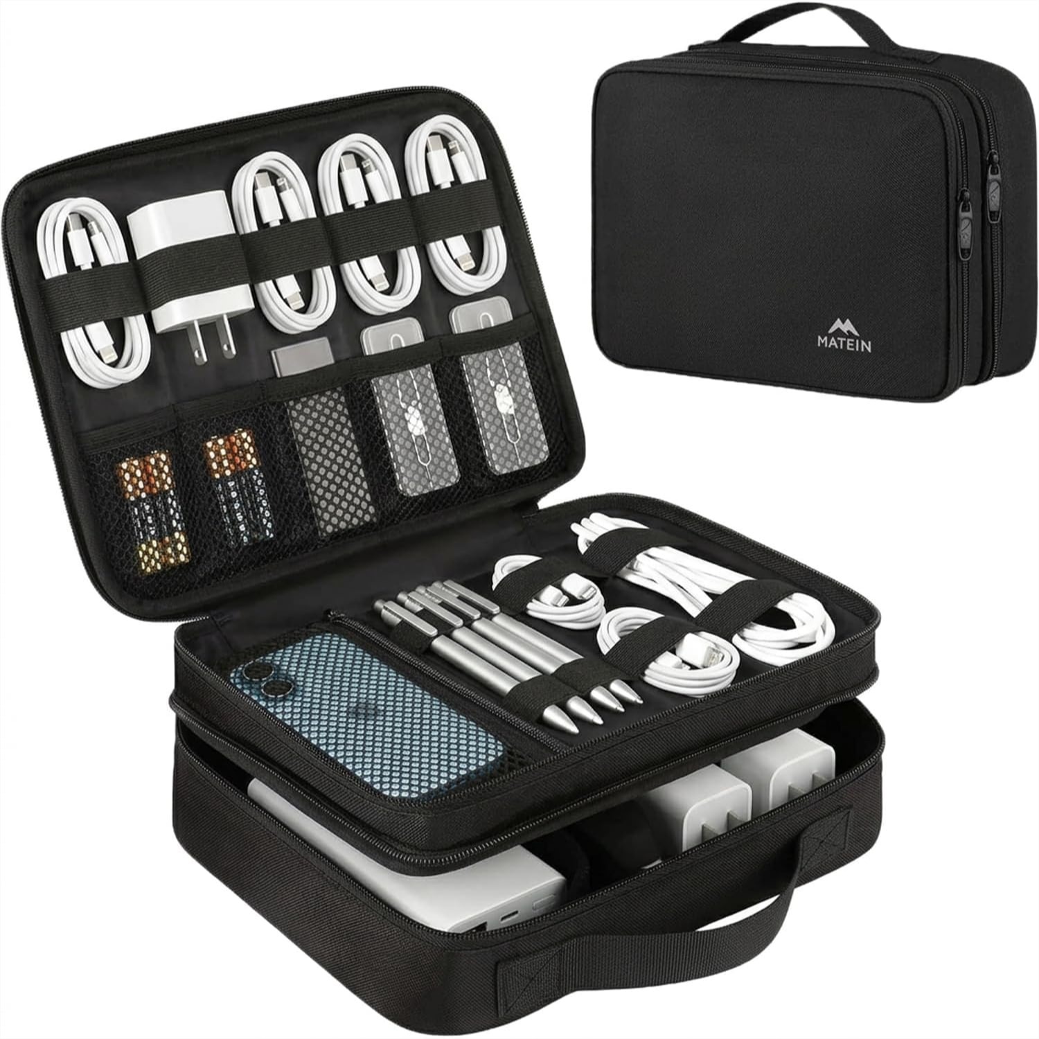 Electronics Gadgets Images - Electronics Organizer Travel Case with Cable
