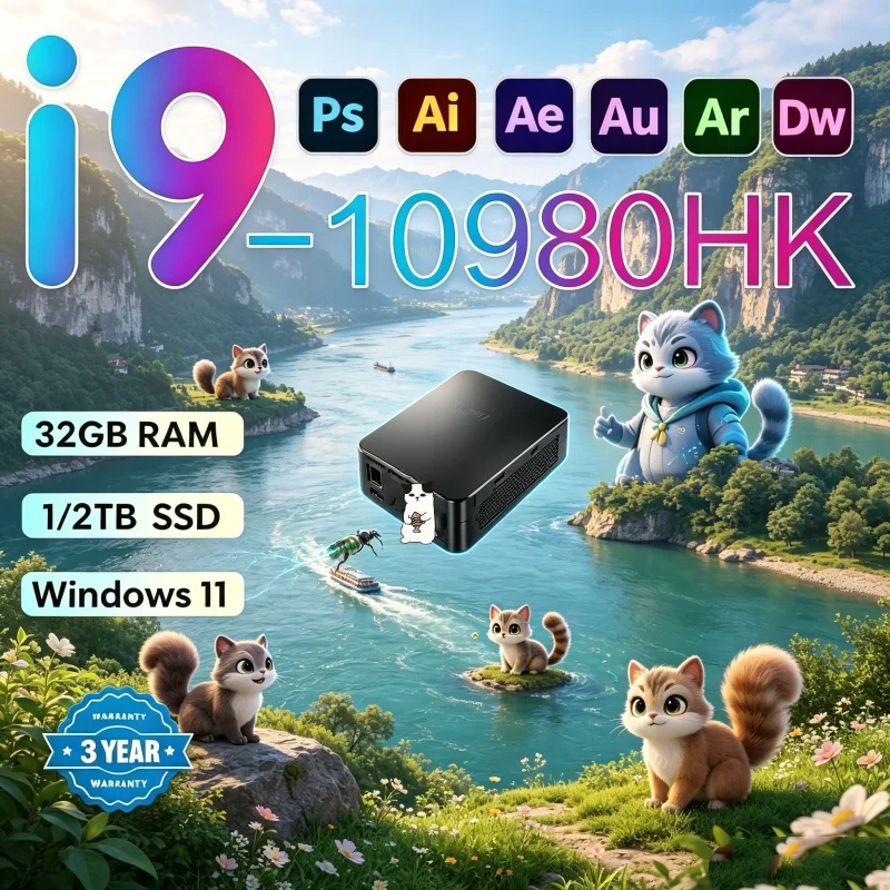Mini Pc Windows - 2026 Splendid Saker MINI PC Equipped
