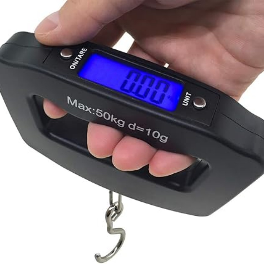 Unique Electronics Gadgets - 50Kg 10g Luggage Weight Scale, LCD