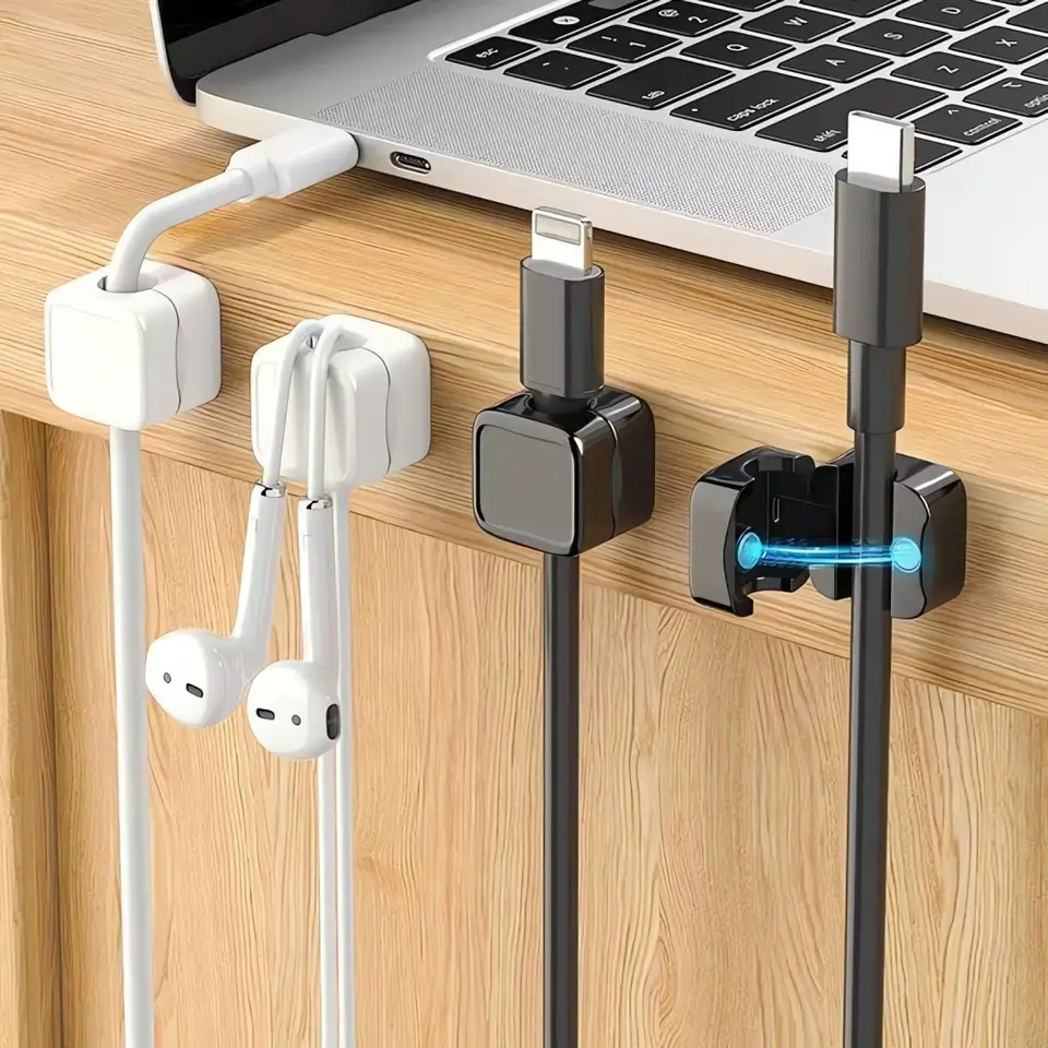 Magnetic Charging Cable - Magnetic Cables Smooth Adjustable Cord Holder