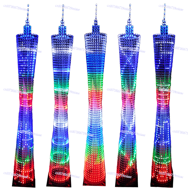 Diy Electronics Gadgets - 64-Floor Canton Tower DIY Kit LED