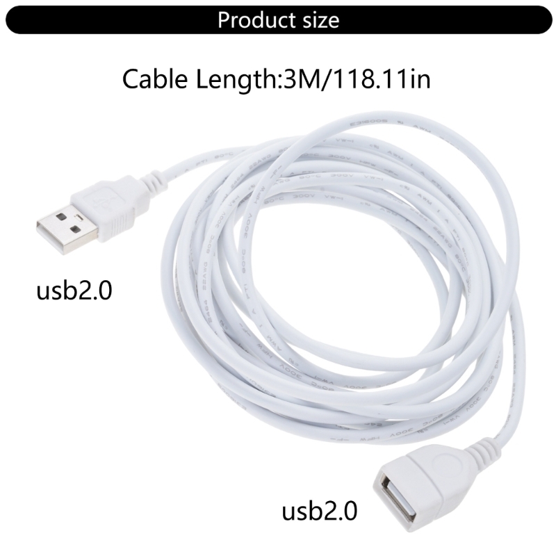  300CM USB Male To Female Char - Electronics And Gadgets With C recensie en prijs