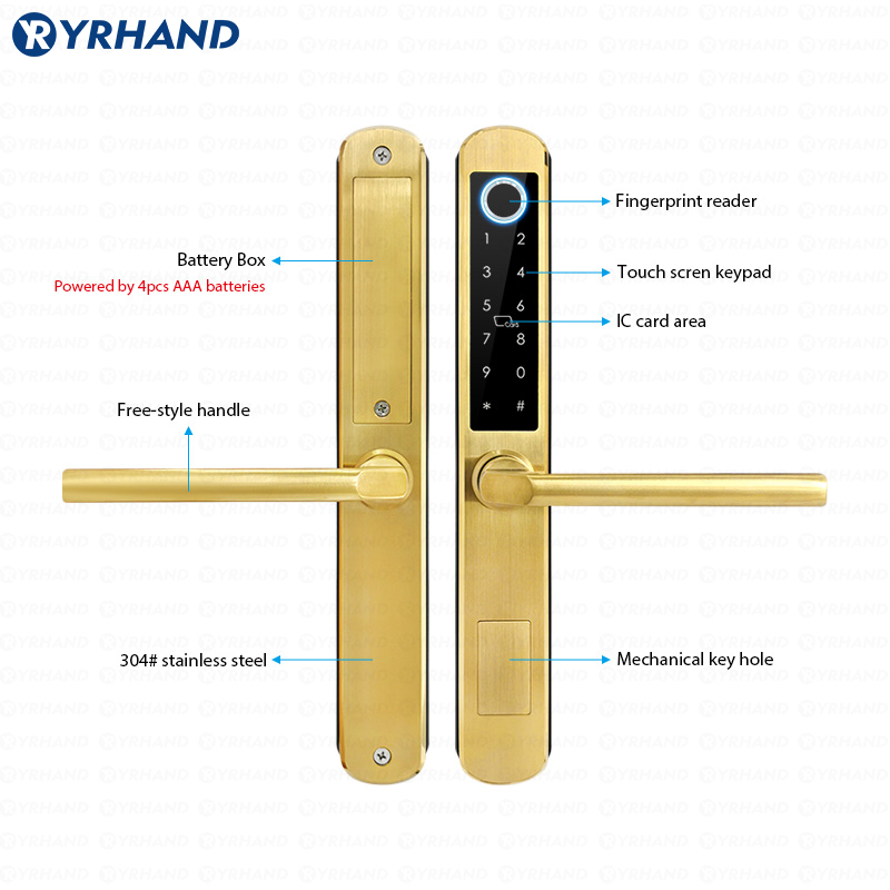 IP66 Gold Stainless steel Slid - Unique Electronics Gadgets recensie en prijs