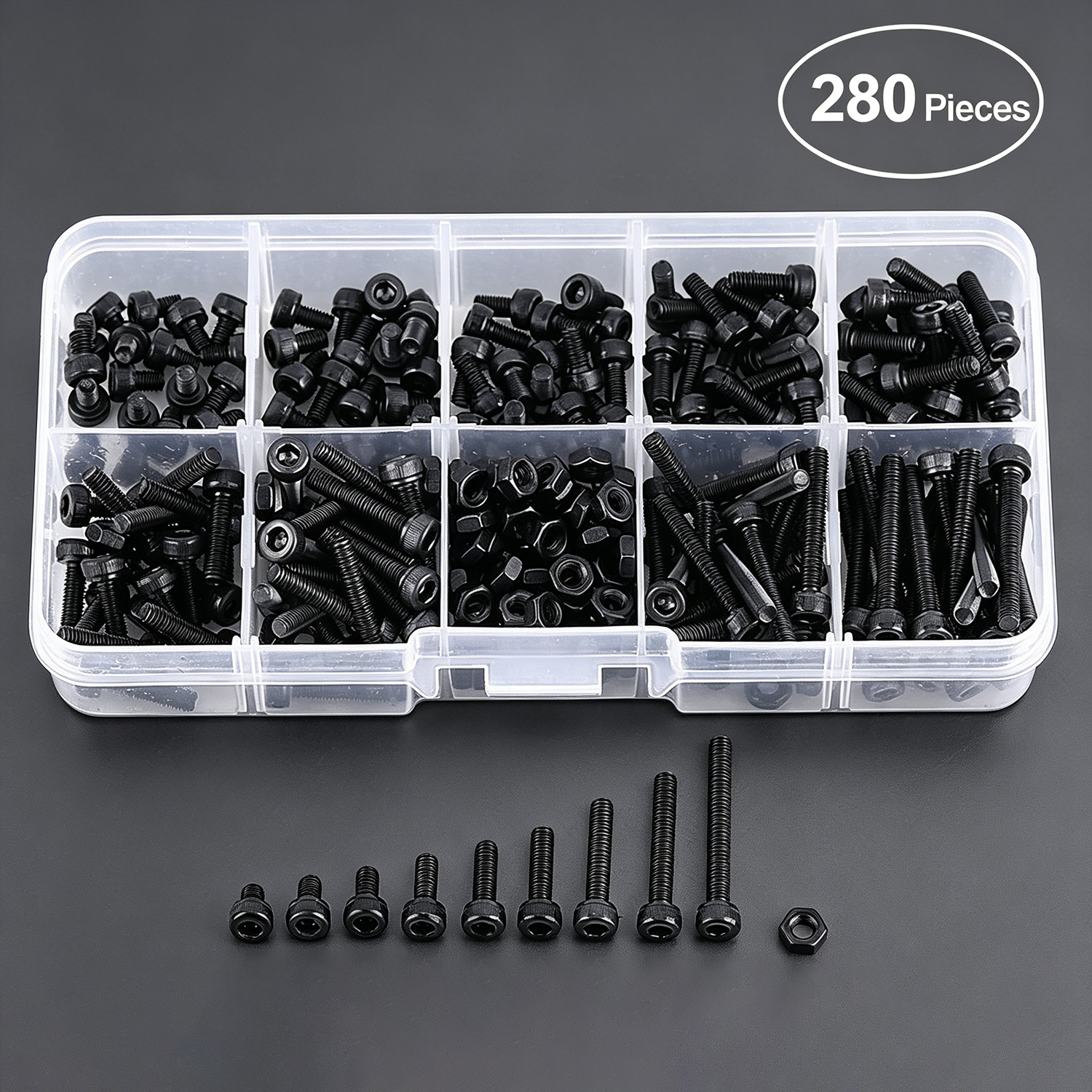 M3 Black Hex Socket Head Cap S - Diy Electronics Gadgets recensie en prijs