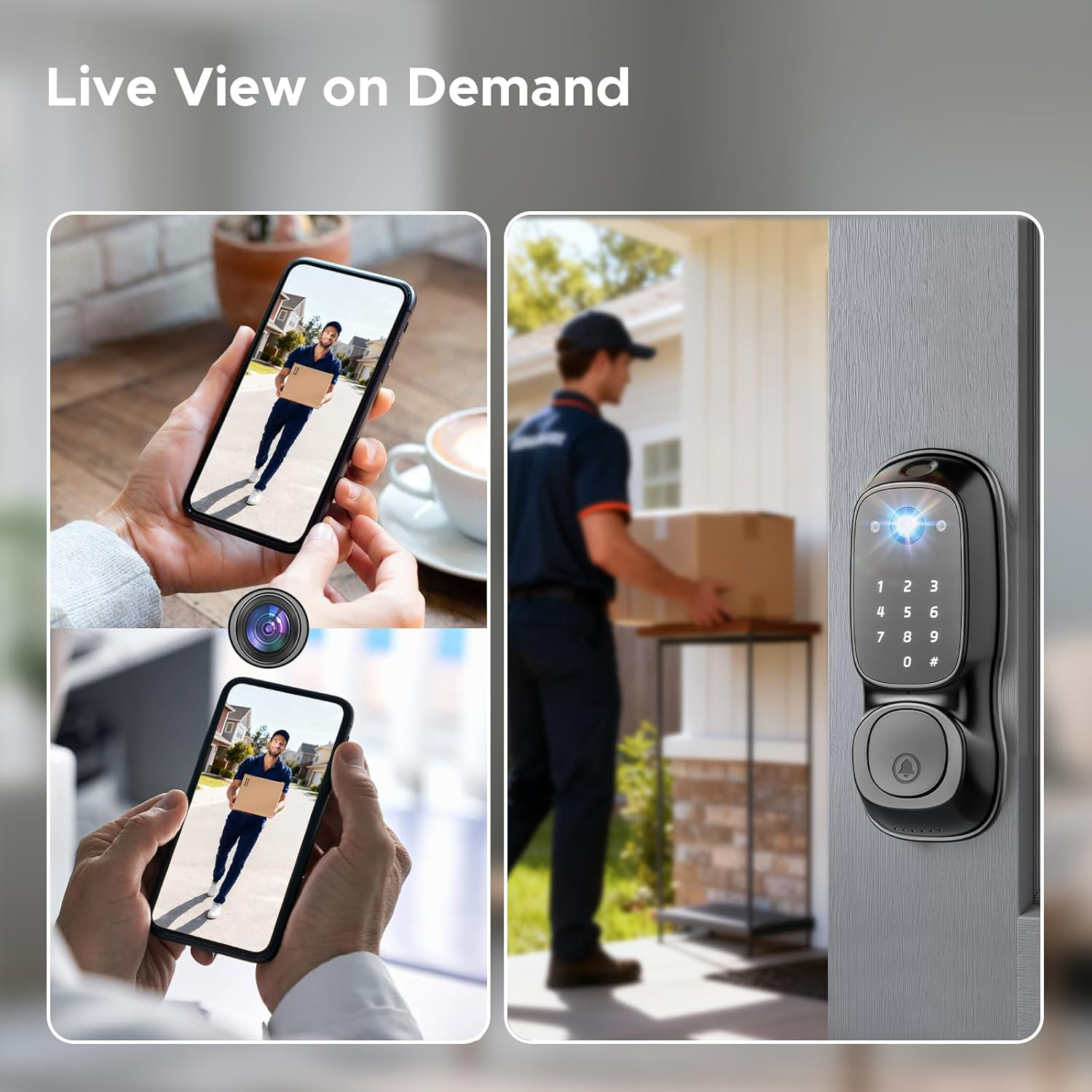 Tuya Wifi Smart Door Lock ‎Cam - Electronics & Gadgets Charging Gocable 8 In 1 Edc 100W Cable recensie en prijs