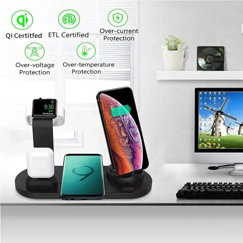 3 In 1 Wireless Charger Stand  - Wireless Phone Charger Pad recensie en prijs