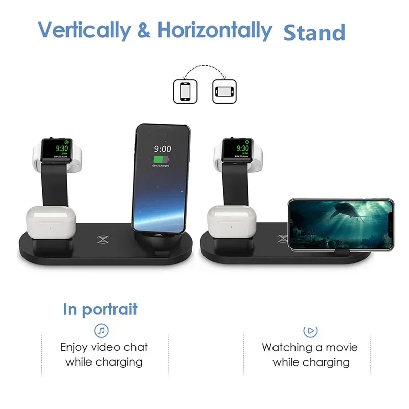 3 In 1 Wireless Charger Stand  - Wireless Phone Charger Pad recensie en prijs