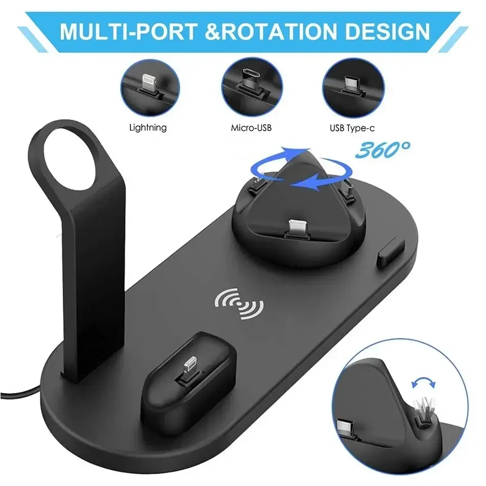 3 In 1 Wireless Charger Stand  - Wireless Phone Charger Pad recensie en prijs