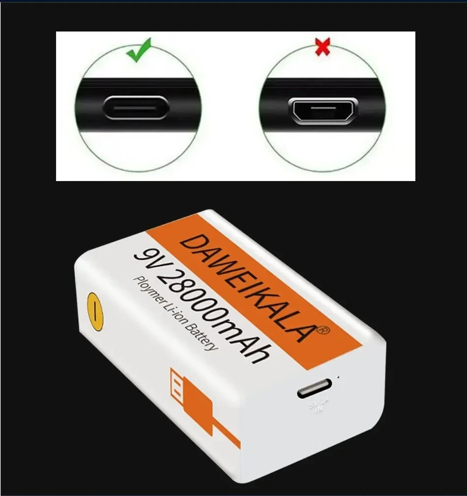 9V Type-C Rechargeable Battery - Electronics And Gadgets With C recensie en prijs