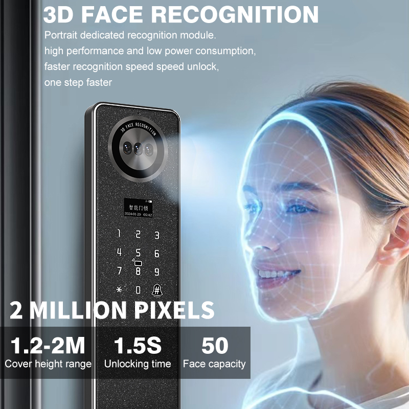 Tuya WiFi Smart Door Lock, Hom - Electronics & Gadgets Charging Gocable 8 In 1 Edc 100W Cable recensie en prijs