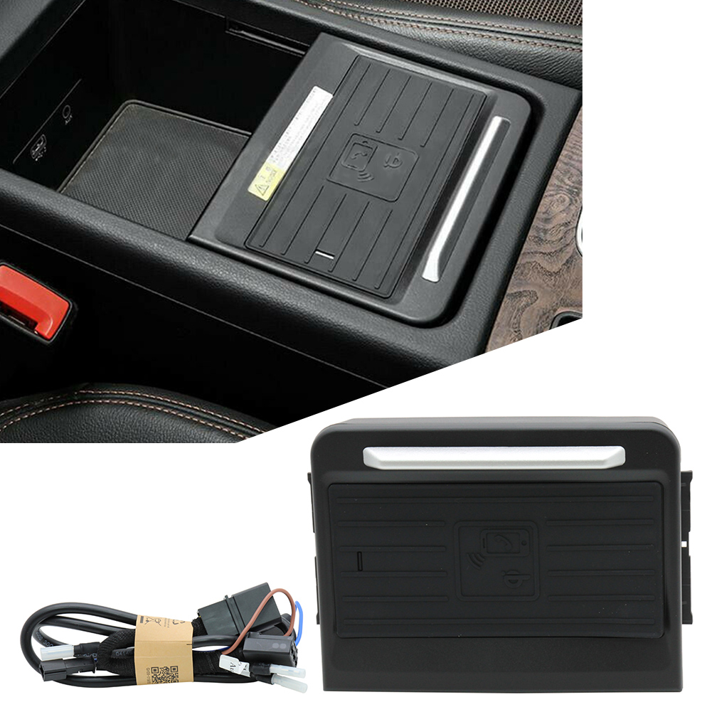 Car Console Storage Box Phone  - Wireless Phone Charger Pad recensie en prijs