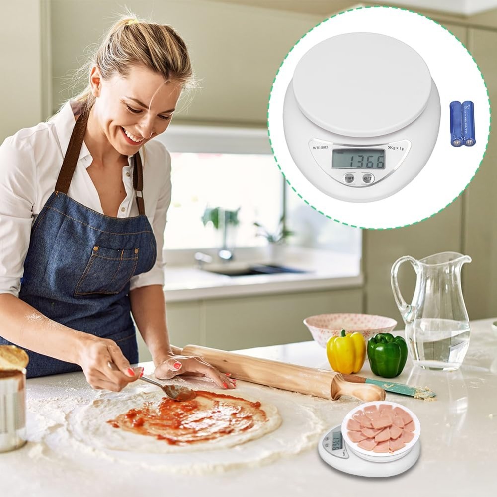 5Kg Digital Kitchen Scale Mult - Kitchen Electronics Gadgets recensie en prijs
