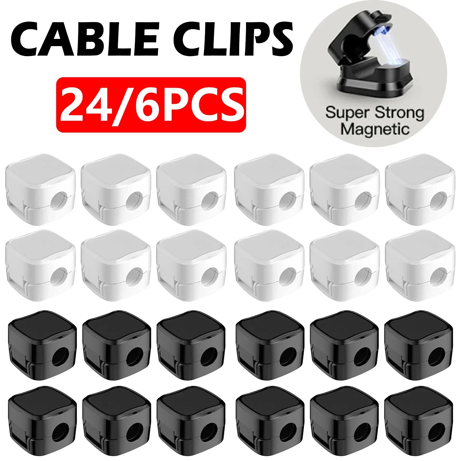24/6PCS Magnetic Cable Organis - Magnetic Charging Cable recensie en prijs