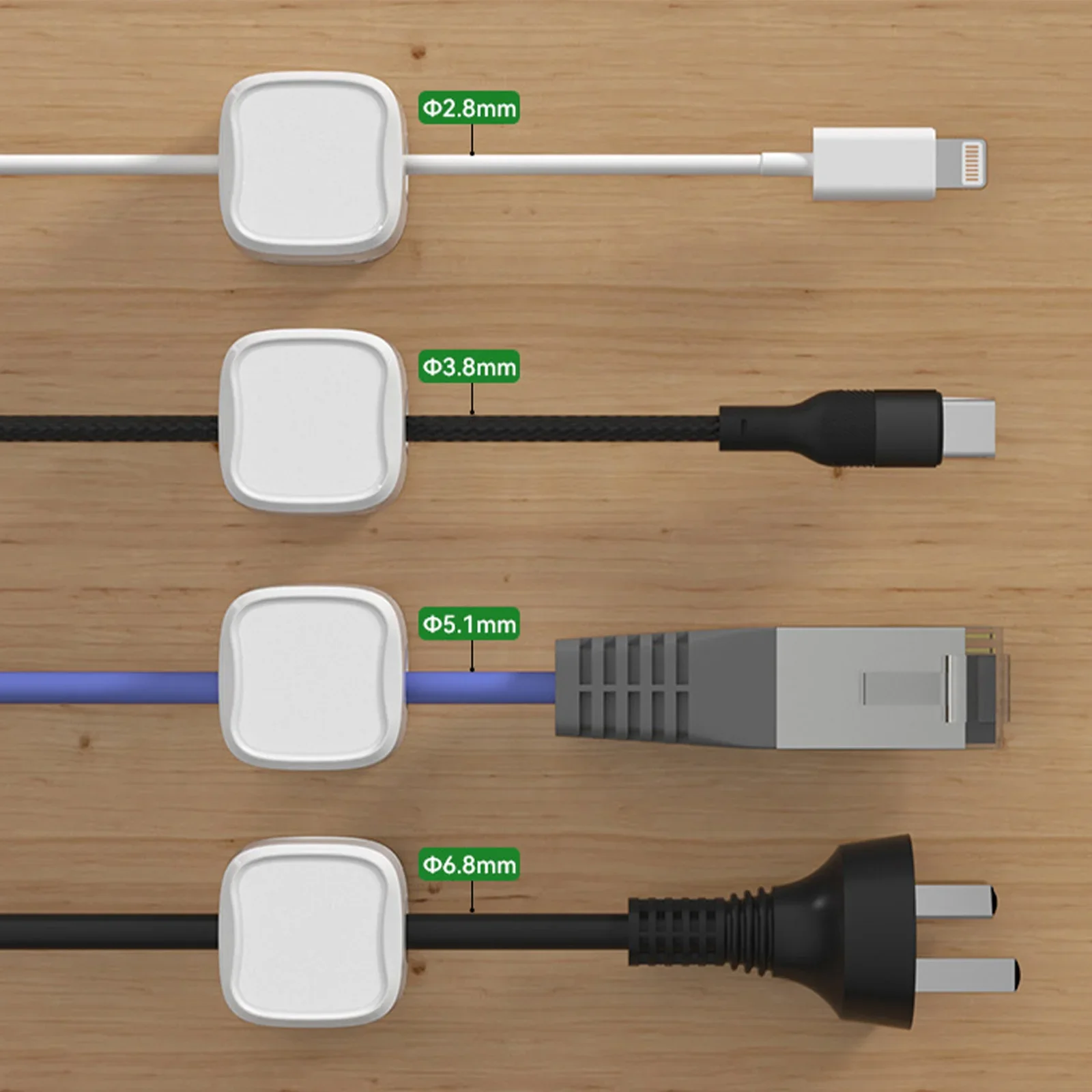 24/6PCS Magnetic Cable Organis - Magnetic Charging Cable recensie en prijs