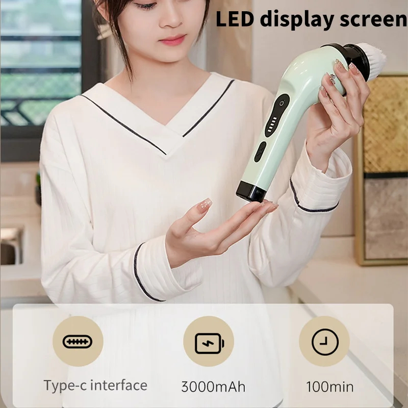 9-in-1 Electric Cleaning Brush - Kitchen Electronics Gadgets recensie en prijs