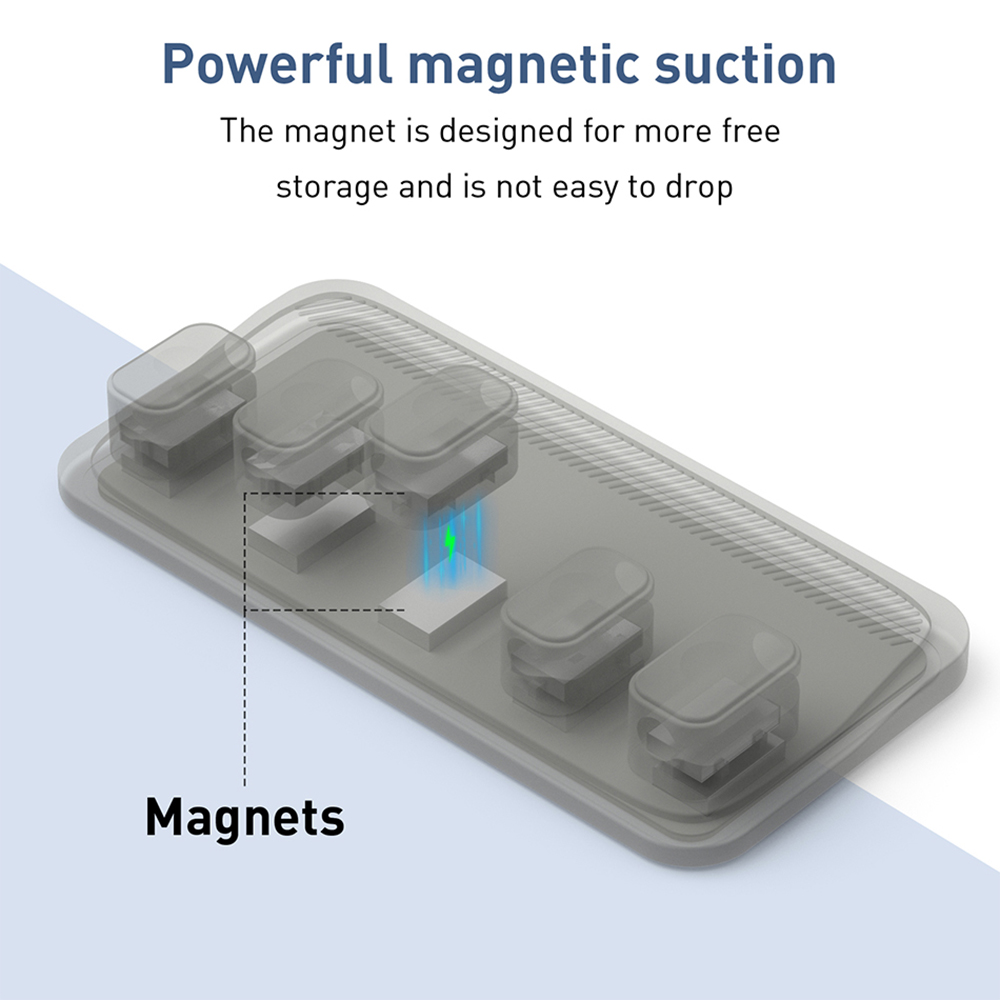 Self-Adhesive Silicone Magneti - Magnetic Charging Cable recensie en prijs