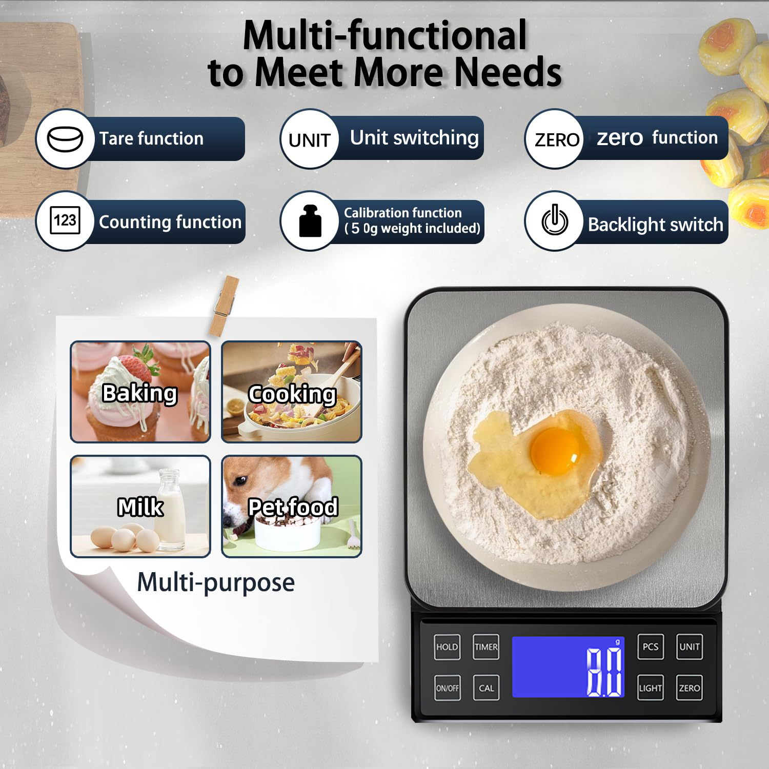 Digital Kitchen Scale 0.1g Hig - Unique Electronics Gadgets recensie en prijs