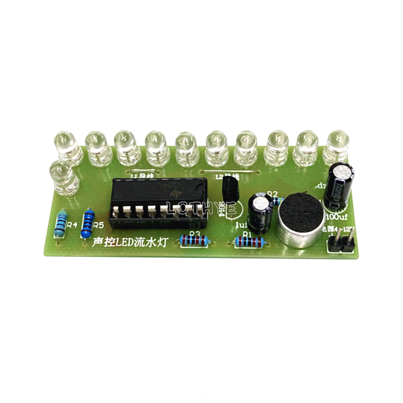 CD4017 Voice Control LED Water - Diy Electronics Gadgets recensie en prijs