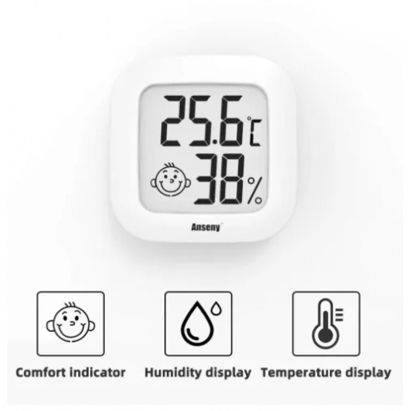 LCD Digital Thermometer Hygrom - Unique Electronics Gadgets recensie en prijs