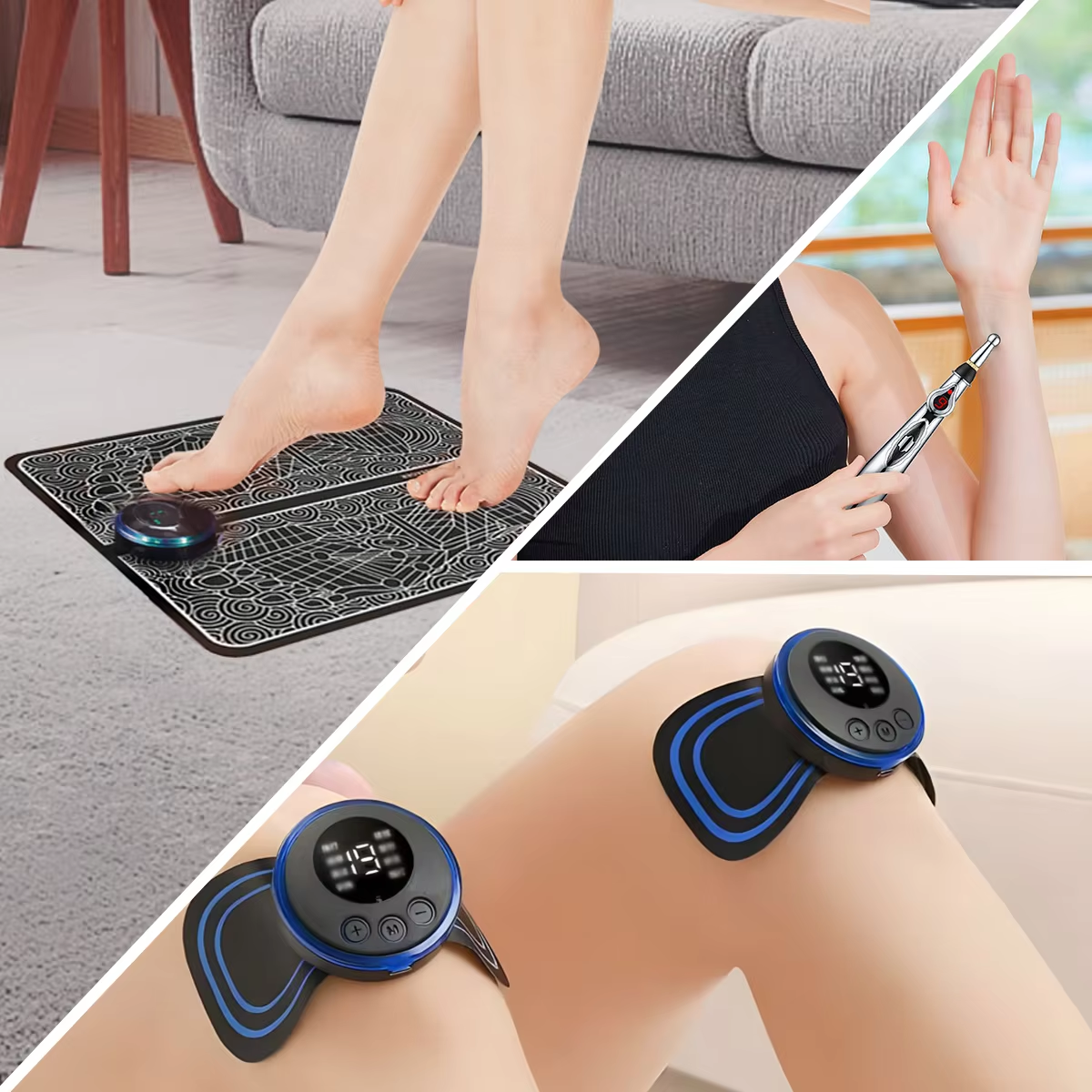 3PCS Home Massager Set EMS Foo - Unique Electronics Gadgets recensie en prijs