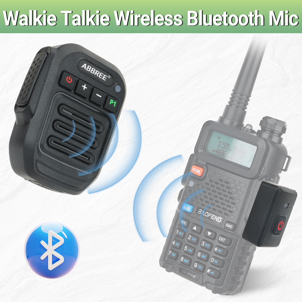 ABBREE Walkie Talkie Wireless  - Bluetooth Speaker Waterproof recensie en prijs