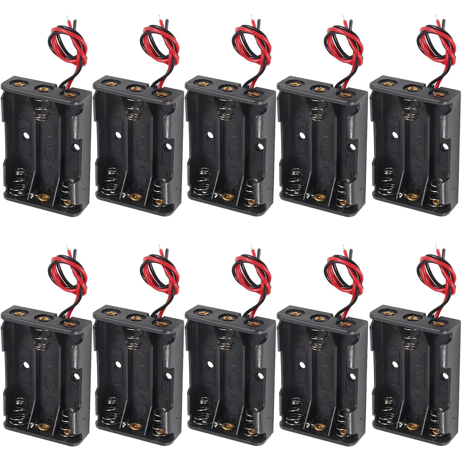 10pcs AAA Battery Holder 3X 1. - Unique Electronics Gadgets recensie en prijs