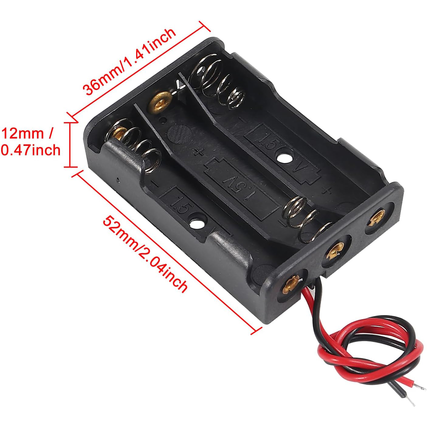 10pcs AAA Battery Holder 3X 1. - Unique Electronics Gadgets recensie en prijs