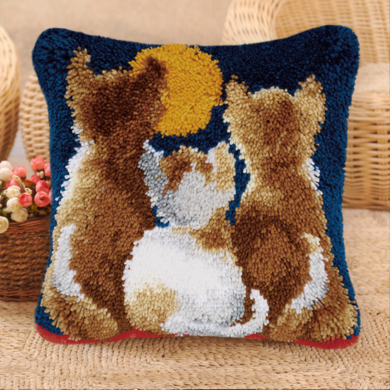 Cat Series Latch Hook Kit Mats - Diy Electronics Gadgets recensie en prijs