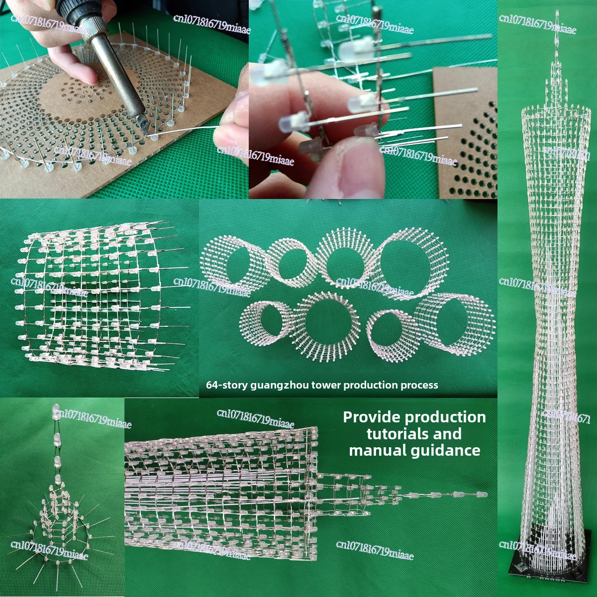 64-Floor Canton Tower DIY Kit  - Diy Electronics Gadgets recensie en prijs