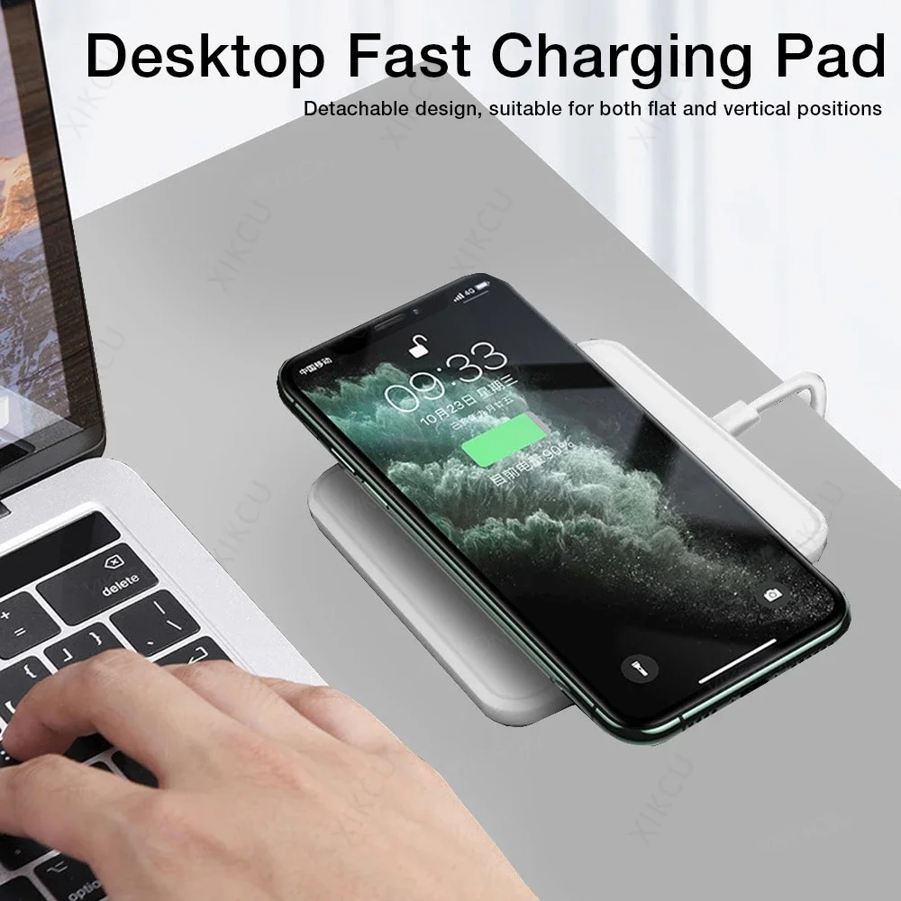 Desktop Removable Phone Holder - Wireless Phone Charger Pad recensie en prijs