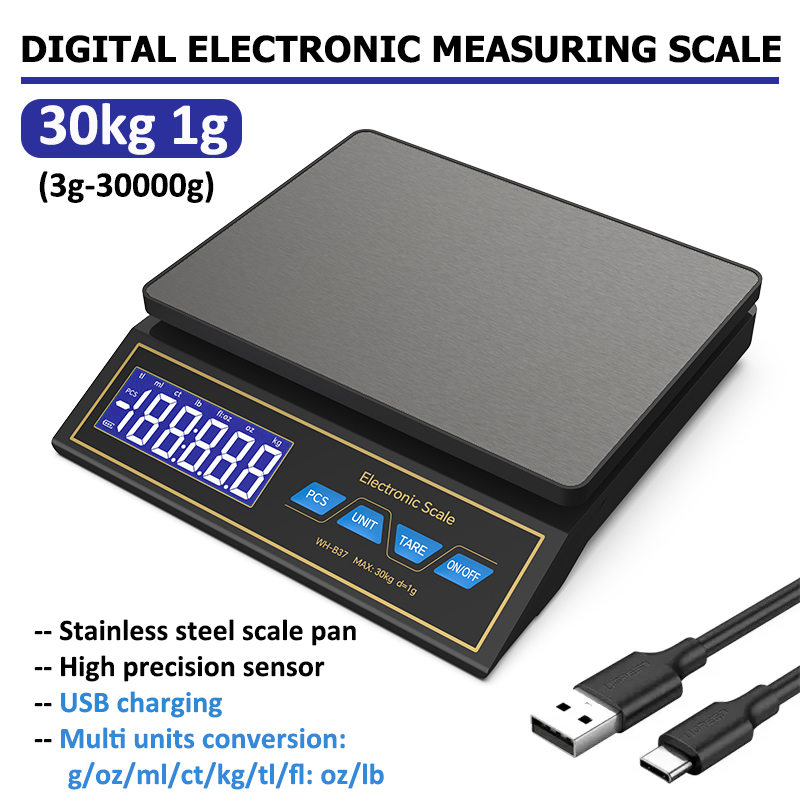 LCD Digital Kitchen Scale 30kg - Kitchen Electronics Gadgets recensie en prijs