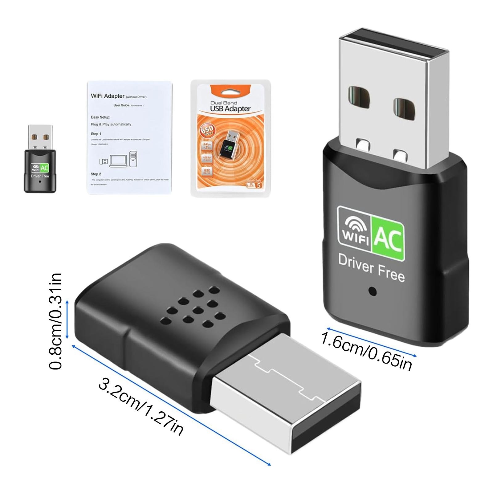 AC600 USB WiFi Adapter, Dual B - Mini Pc Windows recensie en prijs