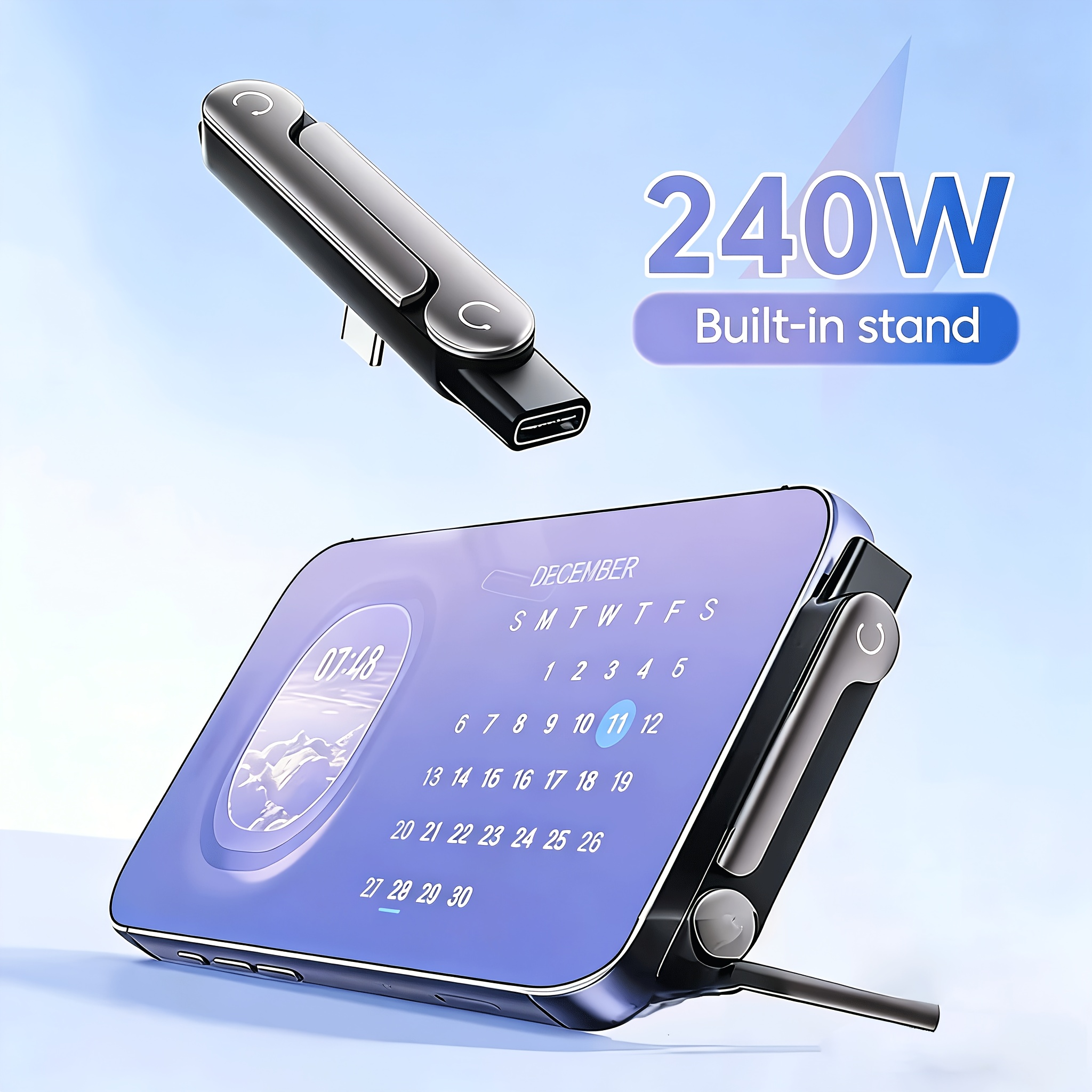2Pcs 90° Angled 240W Fast Char - Magnetic Charging Cable recensie en prijs